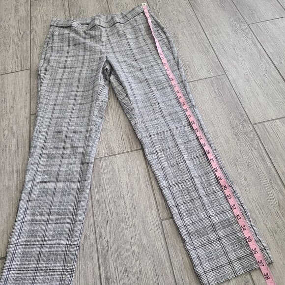 Anne Klein Women’s Plaid Slim Fit Dress Pants Size M - Picture 4 of 12